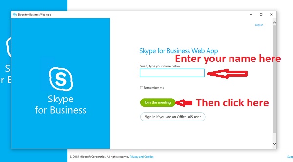 install skype for business
